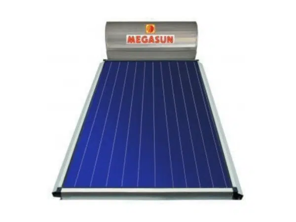 MEGASUN 200‑litre Indirect Flat Plate Solar Water Heater SP200 KK×2.62 m²; A+ Rated, High‑Efficiency, Low‑Noise